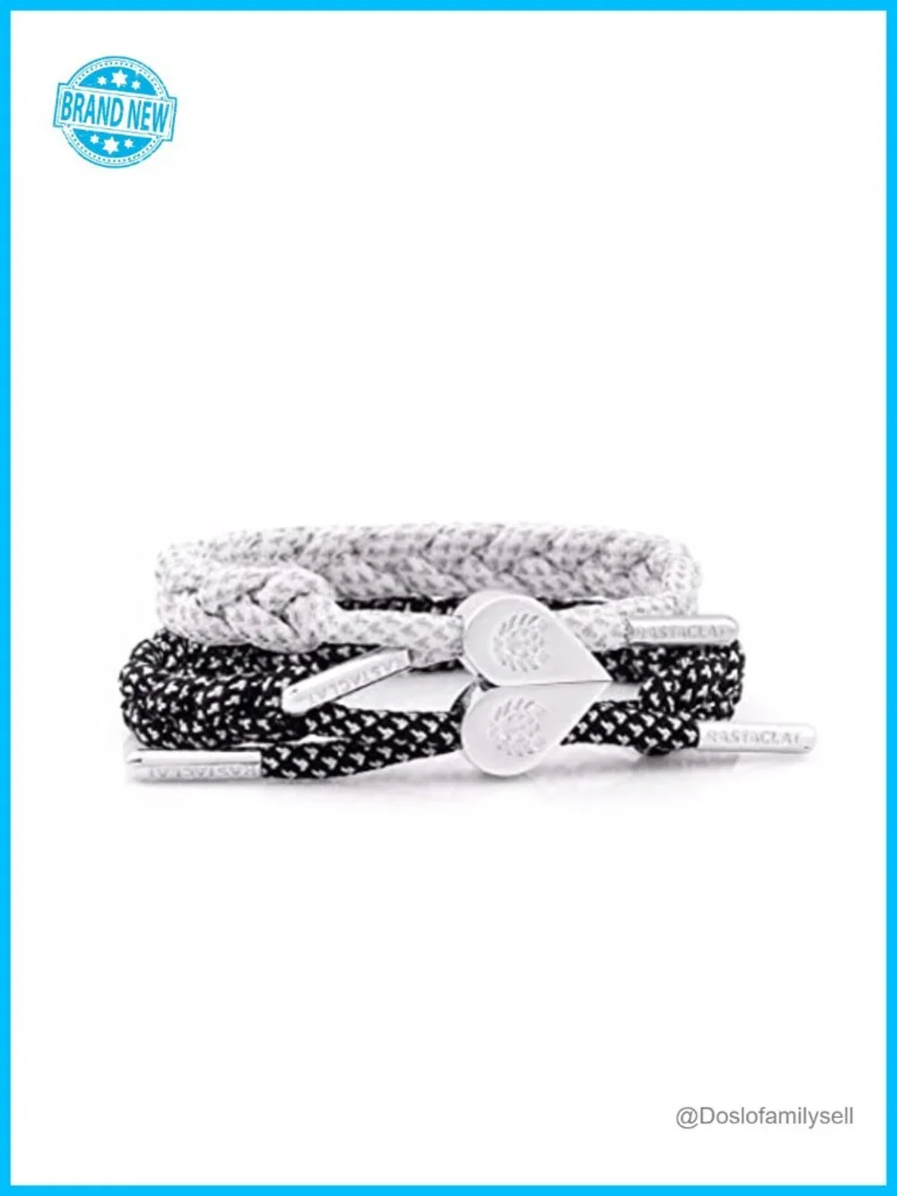Braided Couples Bracelet Set Adjustable for Men Women Stackable Unisex Gift